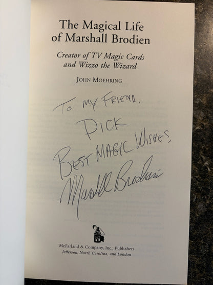 The Magical Life of Marshall Brodien - John Moehring - SIGNED