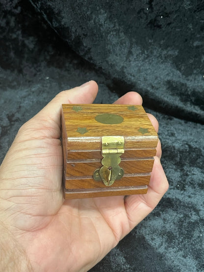 Wooden Lippincott-Style Box & Lock - Unknow Maker (SM1)