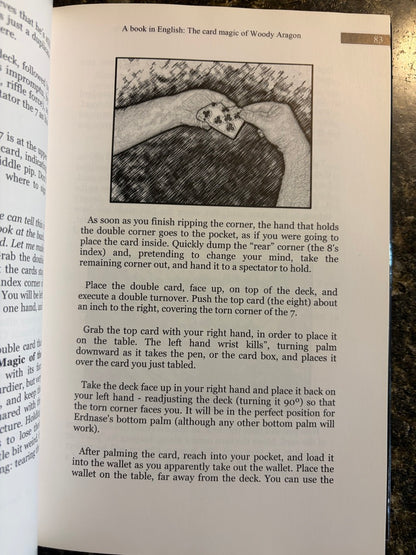 A Book In English - Woody Aragon (LIKE NEW)