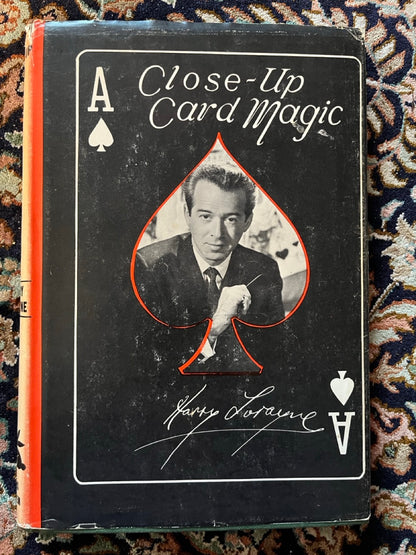 Close-Up Card Magic - Harry Lorayne (HC w/dj)