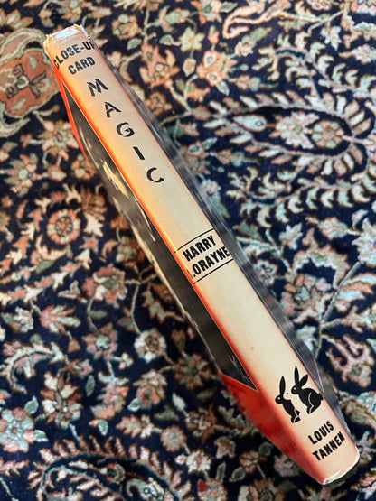 Close-Up Card Magic - Harry Lorayne (HC w/dj)