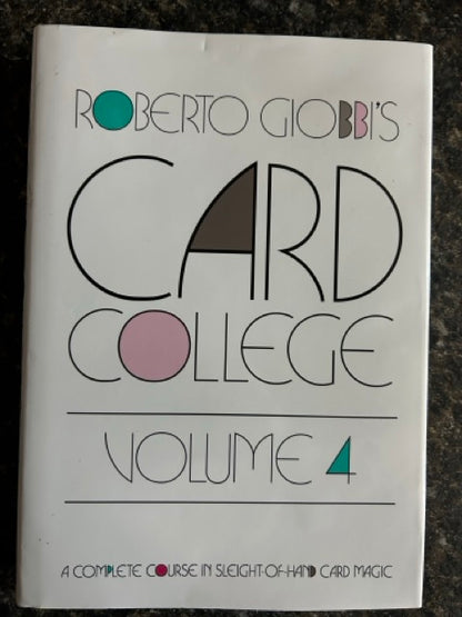 Card College Vol. 4 - Roberto Giobbi (USED)