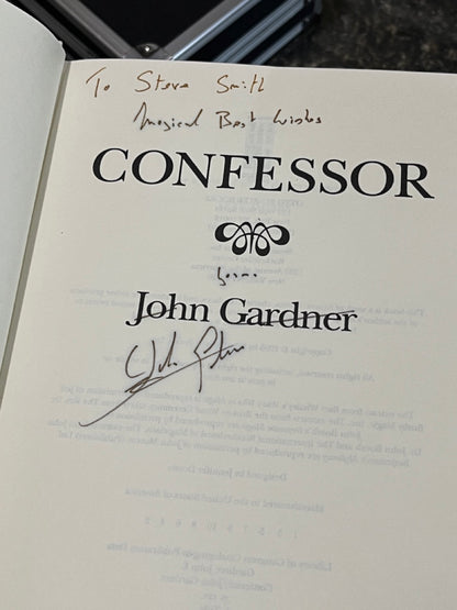 Confessor - John Gardner - SIGNED