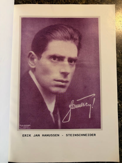 Mind Reading and Telepathy - Erik Jan Hanussen - Steinschneider
