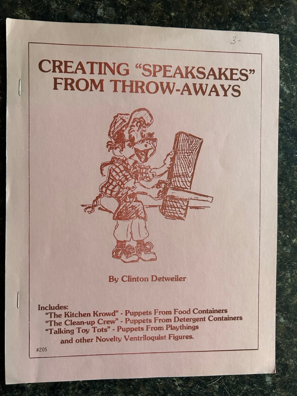 Creating "Speaksakes From Throw-aways" Clinton Detweiler