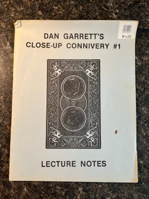 Close-up Connivery #1  Lecture Notes - Dan Garrett's