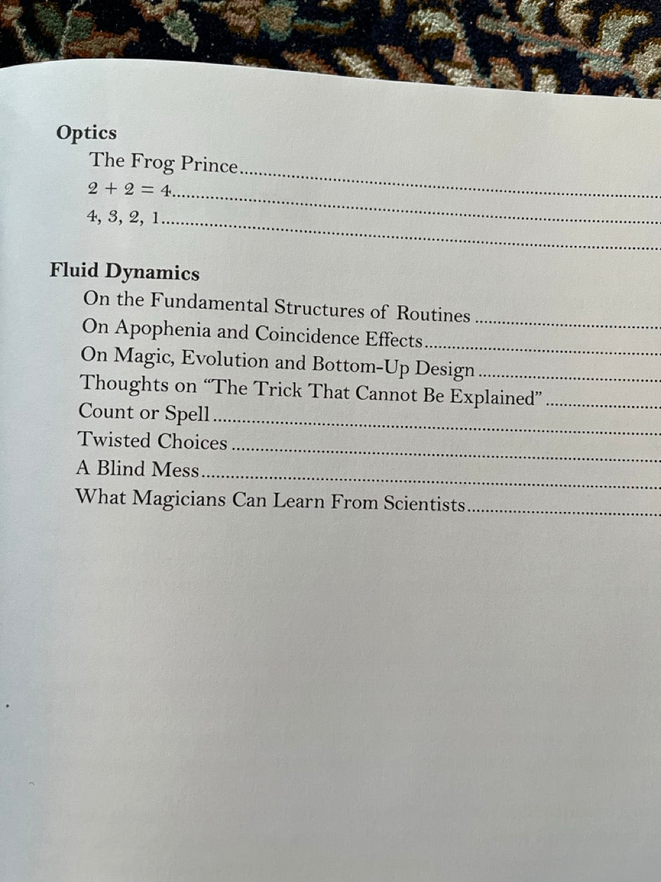 Principia - Harapan Ong (Book only, no gimmicks)