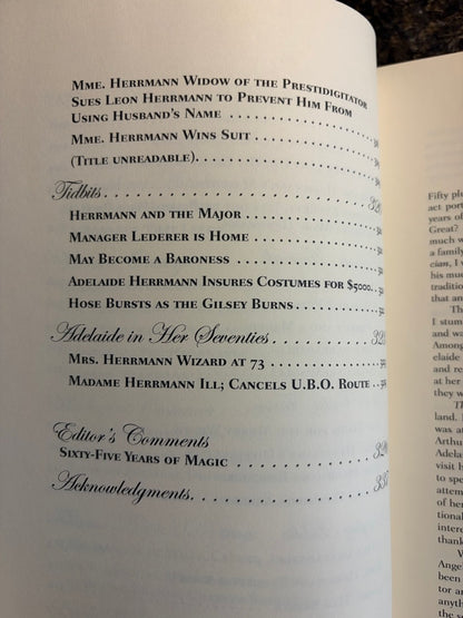 Adelaide Herrmann: Queen of Magic Memoirs (Published Writings and Collected Ephemera)