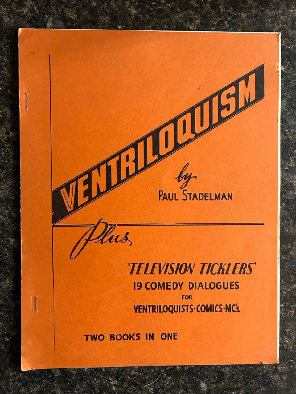 Ventriloquism - Paul Stadelman