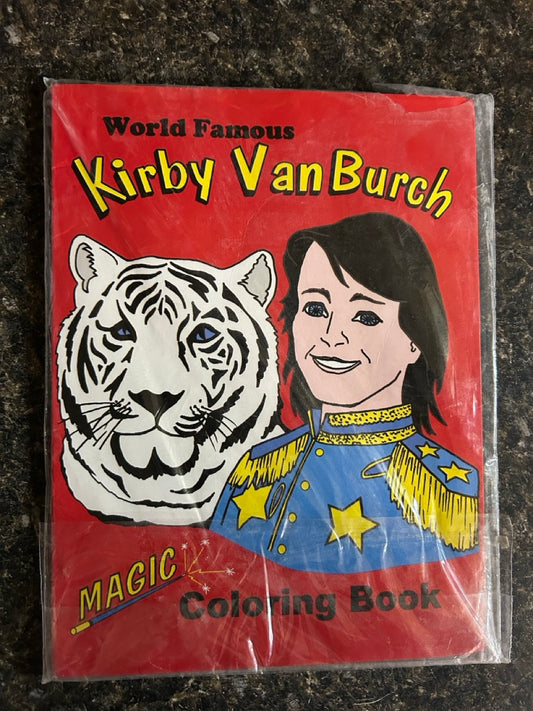 Kirby Van Burch Magic Coloring Book