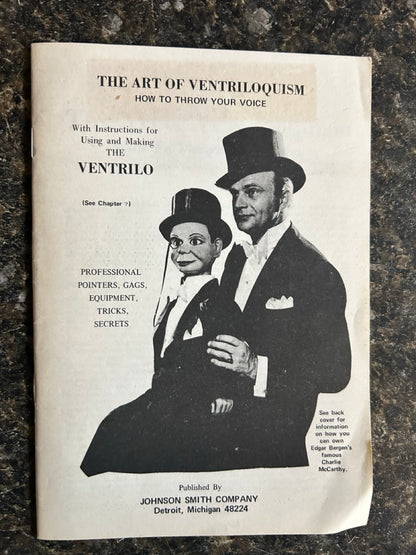 The Art of Ventriloquism - Johnson & Smith Co.