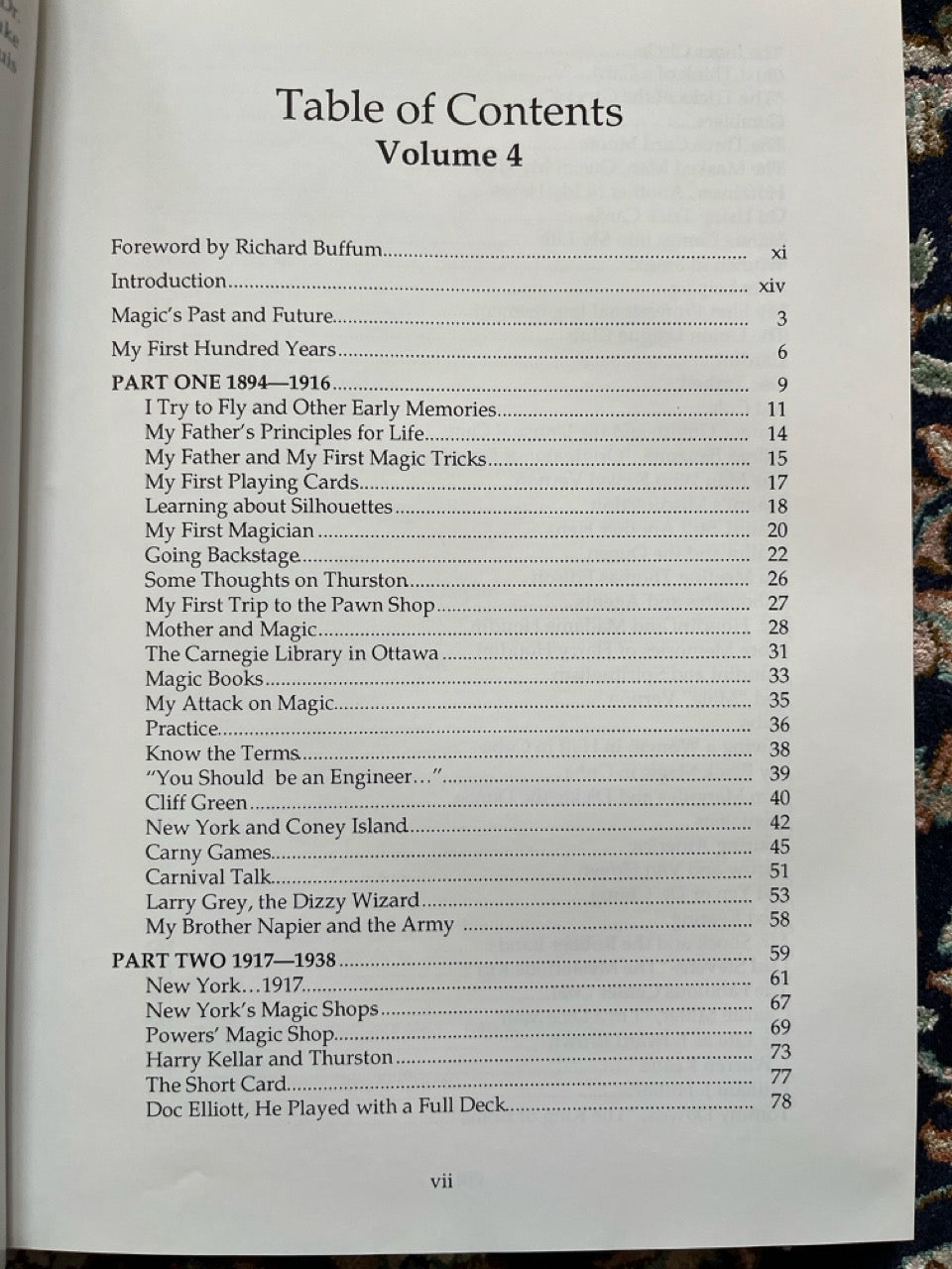 Vernon Chronicles Vol. 4 - He Fooled Houdini, Dai Vernon, A Magical Life - Bruce Cervon