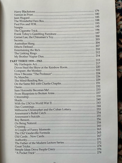 Vernon Chronicles Vol. 4 - He Fooled Houdini, Dai Vernon, A Magical Life - Bruce Cervon