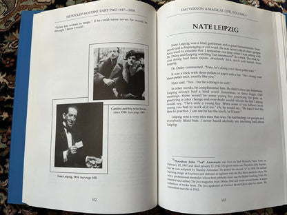 Vernon Chronicles Vol. 4 - He Fooled Houdini, Dai Vernon, A Magical Life - Bruce Cervon