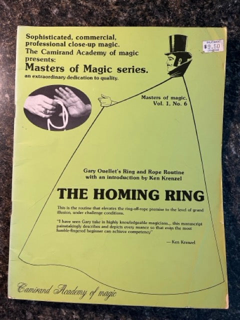 Masters of Magic Series, Vol.1 #6, The Homing Ring - Gary Ouellet