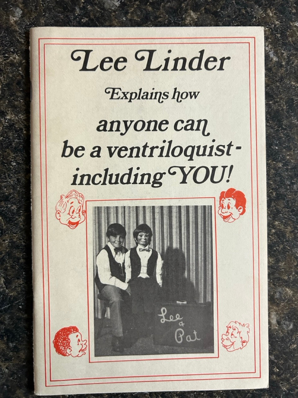 Lee Linder explains how anyone can be a ventriloquist - including YOU!