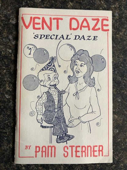 Vent Daze Booklets - Pam Sterner - SIGNED