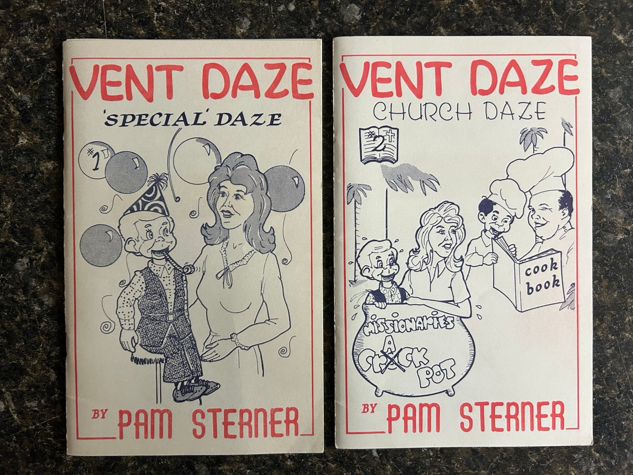 Vent Daze Booklets - Pam Sterner - SIGNED