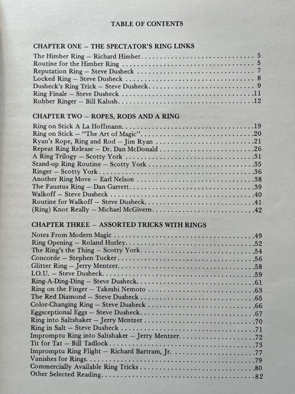 Magic With Finger Rings - Jerry Mentzer (Hardcover)