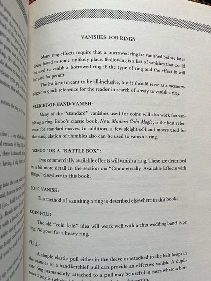 Magic With Finger Rings - Jerry Mentzer (Hardcover)