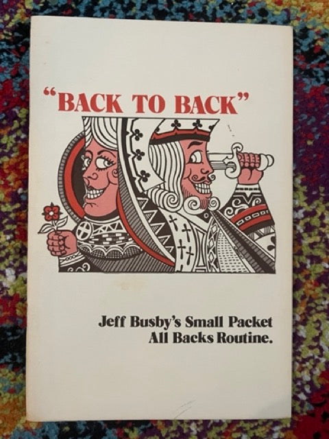 Jeff Busby Set of 2 Booklets