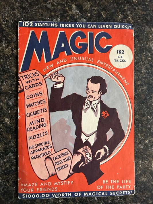 102 E-Z Magic Tricks - D. Robbins (1944 edition)
