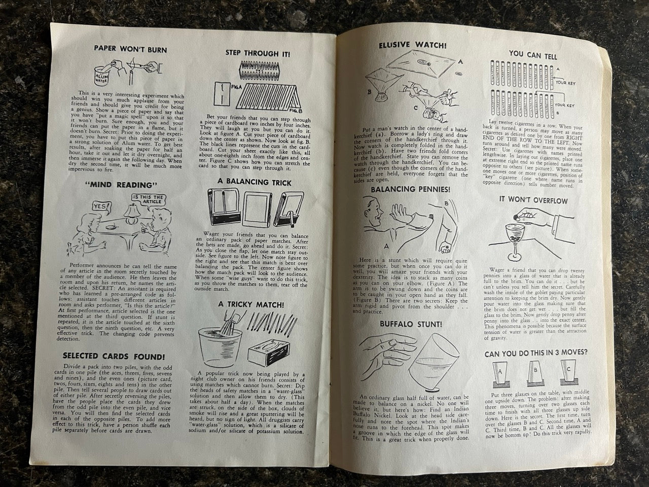 102 E-Z Magic Tricks - D. Robbins (1944 edition)