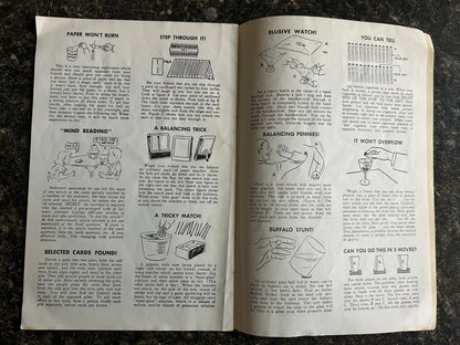 102 E-Z Magic Tricks - D. Robbins (1944 edition)