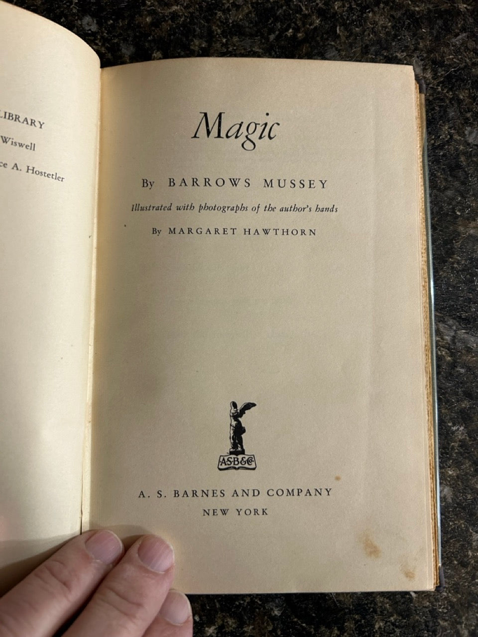 Magic - Barrows Mussey