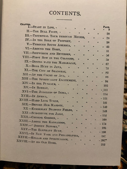 A Magician's Tour - Harry Kellar (LIKE NEW)