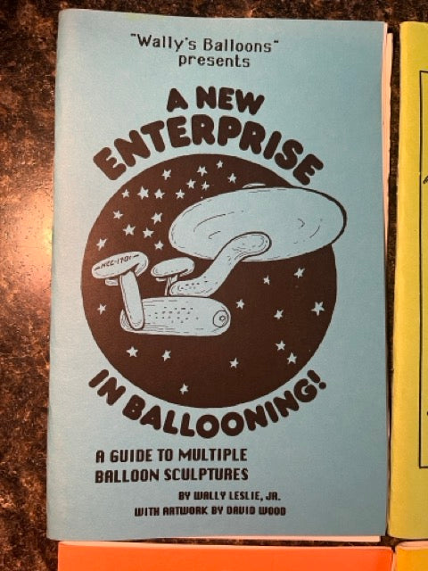 Balloon Book Lot #1  (6 Booklets) = Wally Leslie