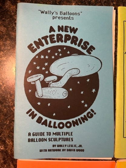 Balloon Book Lot #1  (6 Booklets) = Wally Leslie