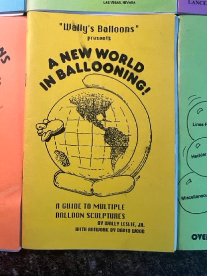 Balloon Book Lot #1  (6 Booklets) = Wally Leslie
