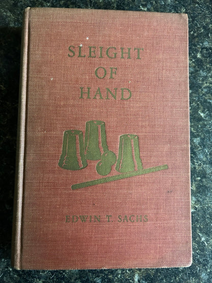 Sleight of Hand - Edwin T. Sachs (1946 ed.)