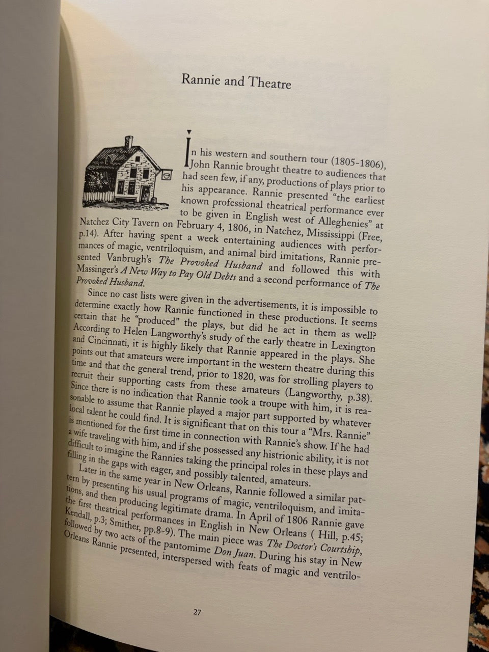 The Ten Year Tour of John Rannie - Charles Pecor (Signed)