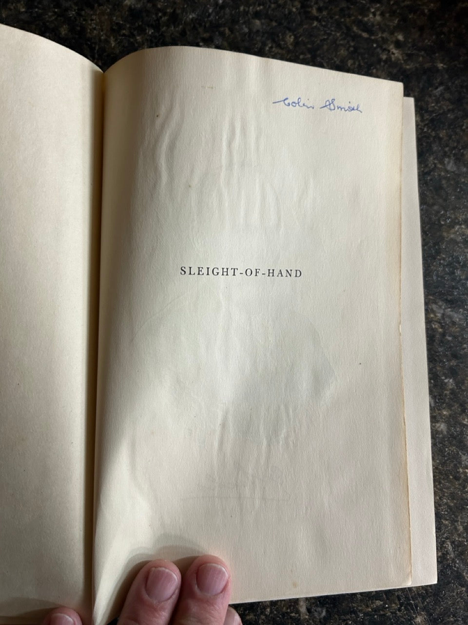 Sleight of Hand - Edwin T. Sachs (1946 ed.)