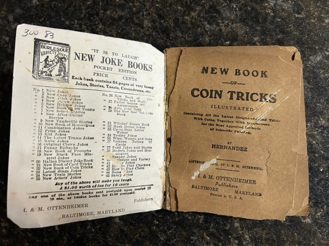 New Book of Coin Tricks - I. & M. Ottenheimer