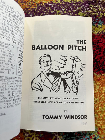Tommy Windsor's Pitch Act Book - Tommy Windsor