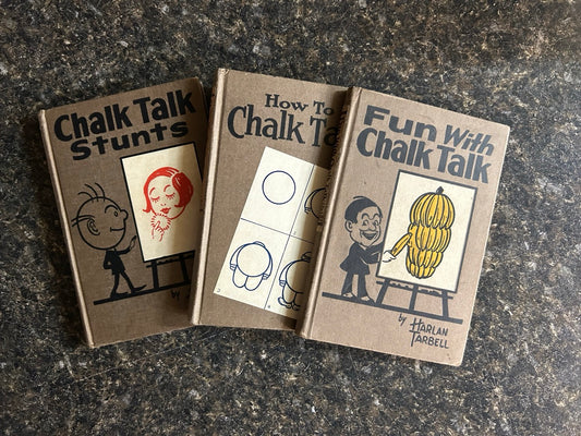 How To Chalk Talk/Chalk Talk Stunts/ Fun with Chalk Talk - Harlan Tarbell