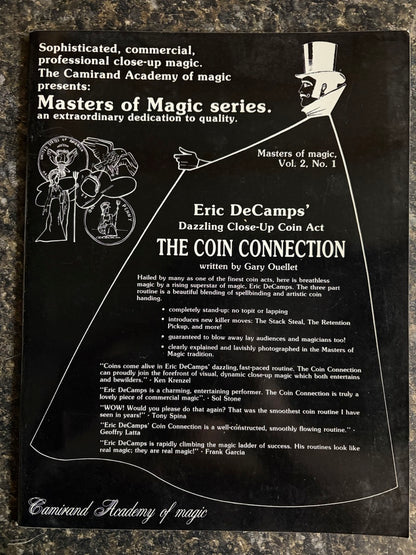 Eric DeCamps' Dazzling Close-Up Coin Act: The Coin Connection - Gary Ouellet