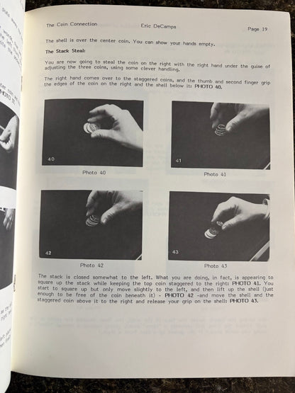 Eric DeCamps' Dazzling Close-Up Coin Act: The Coin Connection - Gary Ouellet