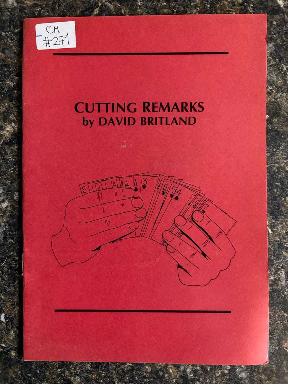 Cutting Remarks - David Britland