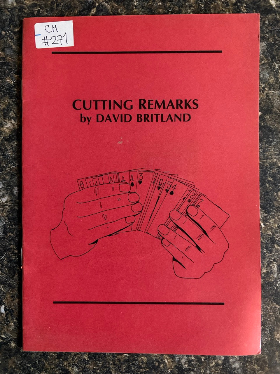 Cutting Remarks - David Britland