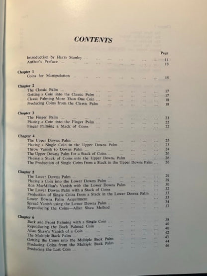 Ron MacMillan's Modern Art of Coin Manipulation - Walt Lees - SIGNED