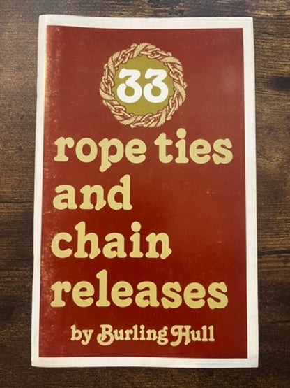 33 Rope Ties and Chain Releases - Magno (Burling Hull)