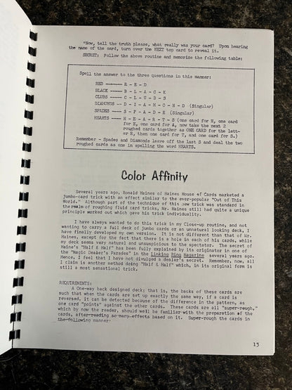 Roughingly Yours - Aldini