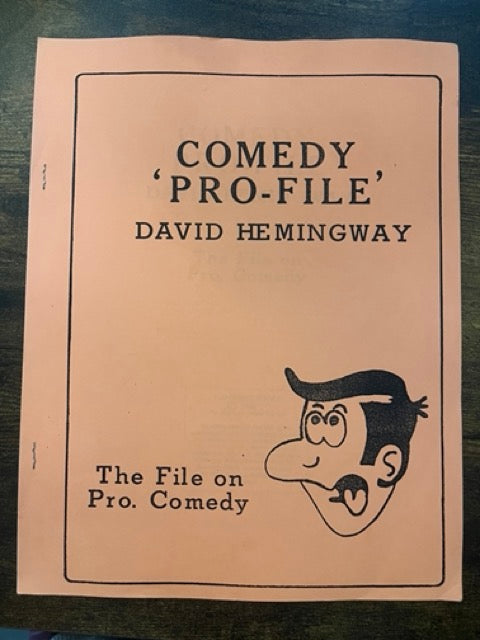 Comedy 'Pro-File' - David Hemingway