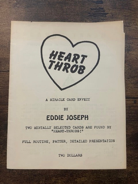 Heart Throb - Eddie Joseph