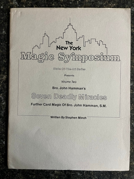 NY Magic Symposium, Volume 2: Bro. John Hamman's Seven Deadly Miracles - Stephen Minch