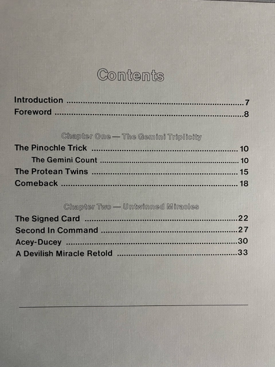 NY Magic Symposium, Volume 2: Bro. John Hamman's Seven Deadly Miracles - Stephen Minch